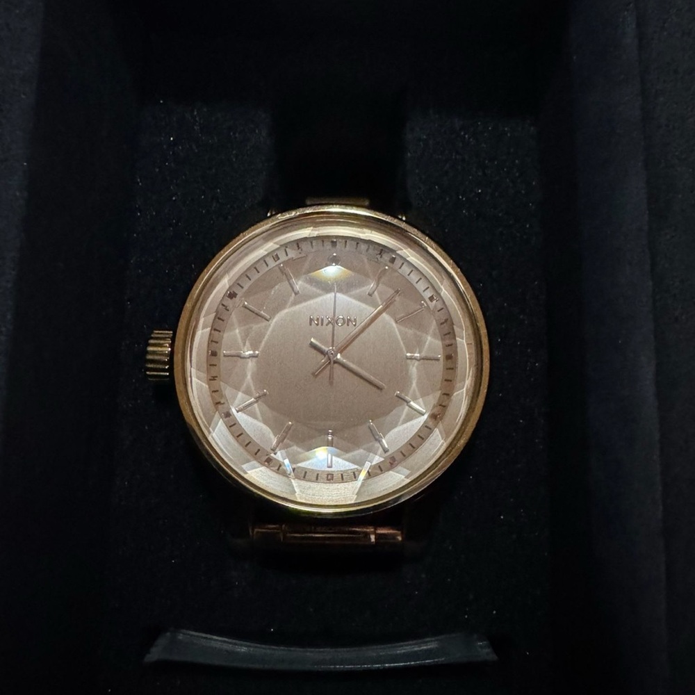 Nixon Facet Rose Gold Watch